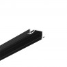 StrongLumio ALU profile for LED Diagonal 10 black matt, 2000 mm