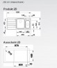 BLANCO 522104 Sink Axis III 6S-IF stainl. steel silk gloss InFino with eccentric