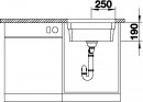 BLANCO 521841 Sink Etagon 500-U stainless steel InFino silk gloss without handle