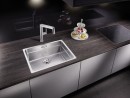 BLANCO 521840 Sink Etagon 500-IF stainl. steel InFino silk gloss without handle