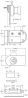 StrongLocks lock for two glass sheets, chrome