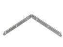 STRONG Angled bracket 120x120mm white zinc