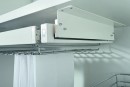 VIBO bracket for the frame under the shelves with aluminum damping