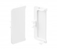 TULIP Gola profile end cap C - closed, white R+L
