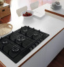 FRANKE Gas hob FCH 755 4G TC BT C black matt