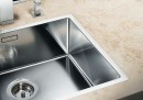BLANCO 521574 Sink Claron 450-IF stainl. steel InFino silk gloss without handle