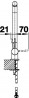 BLANCO 521545 Tap Laressa-f chrome, lever right