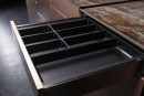 K-StrongMax 89/500mm grey (antr.)+cutlery tray Classico Kristall 60 (522x474)mm