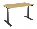 STRONG base with electrically adjustable height black RAL 9005 matt