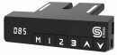 STRONG base with electrically adjustable height black RAL 9005 matt