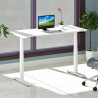 STRONG base with electrically adjustable height white RAL 9016 matt
