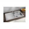 BLANCO 521007 Sink FLEX Pro 45 S stainless steel natural gloss without eccentric