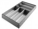 K-StrongMax 89/500mm grey antr+cutlery tray StrongMax 90+anti-slip mat antr.