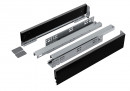K-StrongMax 89/500mm black + StrongMax 90 cutlery tray + anti-slip mat black