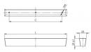 TULIP Handle Xin 996 lacquered oak/black