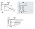 S-profile S10 silver elox 2,7m