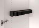 KES Conero side drawer for belts, ties, 475, black