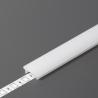 StrongLumio cover bar K for the Floor profile clickable milky 4100mm