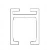 TERNO sliding interior fitting 240kg rail 4m raw