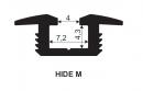 SEVROLL 02677 Hide M lower line 6m olive