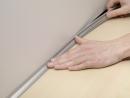 Edge Seal Strip Barier Slim Line plus (Compact line) White Gloss 4,2m