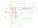 HETTICH 9073596 adapter for reducing the depth of the hole for the bowl