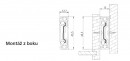 StrongBall S5 ball bearing slide 450mm 35kg