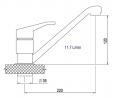 StrongSinks S3 Sink Tap Zajas, chrome