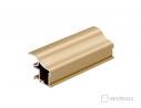 SEVROLL 06821 System 10 II mounting rail 2.7m gold/brass