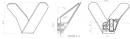 MARELLA DESIGN Hook Jonathan titanium