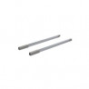 K-HETTICH InnoTech Atira railing 620 mm silver L+P