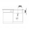 BLANCO 514506 Sink Subline 500-U brilliant white no handle PuraPlus® ceramic BLANCO 514506 Sink Subline 500-U brilliant white no handle PuraPlus® ceramic