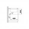 BLANCO 516035 Sink Subline 375-U ceramic PuraPlus bright white