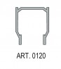 SISCO 120GF bar top aluminum 1500mm