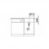 BLANCO 527127 Sink NAYA 5 white soft without eccentric Silgranit BLANCO 527127 Sink NAYA 5 white soft without eccentric Silgranit