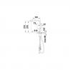 BLANCO 526946 Tap FONTAS-S II gray volcano Silgranit-look
