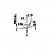 BLANCO 526943 Tap FONTAS II white soft Silgranit-look