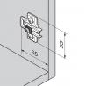 BLUM 194K6100E Expando pad for refrigerator hinge 91K9550/91K958E Onyx