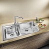 BLANCO 521466 pressure-free Mila-s chrome pull-out shower mixer