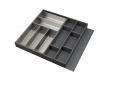 K-StrongMax 89/500mm grey antr+cutlery tray StrongMax 60+anti-slip mat antr