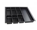K-StrongMax 89/500mm black + cutlery tray Classico Kristall 60 (522x474)mm