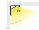 StrongLumio profile LED Cabi 12 aluminum anodized 2000mm
