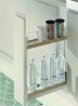 VIBO Essence double basket side 150mm grey left