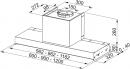 FRANKE Extractor hood FST PLUS 908 X stainless steel