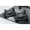 FRANKE Gas hob FHCR 604 4G HE BK C Black glass