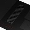 FRANKE Induction hob with extractor fan FMA 8381R HI black glass/white graphic
