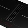 FRANKE Induction hob with extractor hood FSM 7081 HI black glass/white graphic