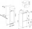 FRANKE Kombinovaná lednice FCB 320 S NE E