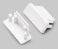 StrongLumio end parts for Surface 10 bar white (pair)