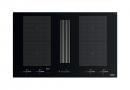 FRANKE Induction hob with extractor fan FMY 8391R HI black glass/white graphic